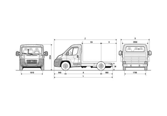 Fiat ducato hot sale chassis cab